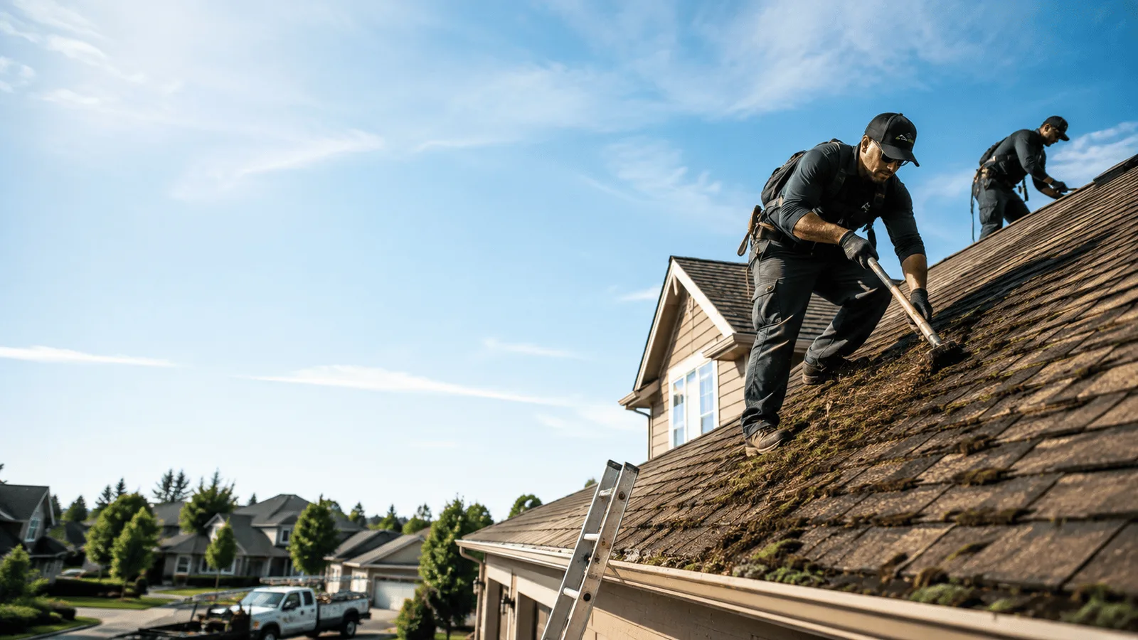 Roof Moss Removal in Walnut Shade, MO near me